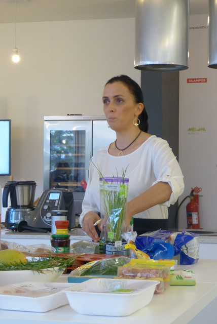 Showcooking TEKA com Chef Luísa Ganouilhac