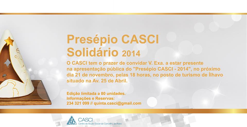Presépio Solidário do CASCI 2014