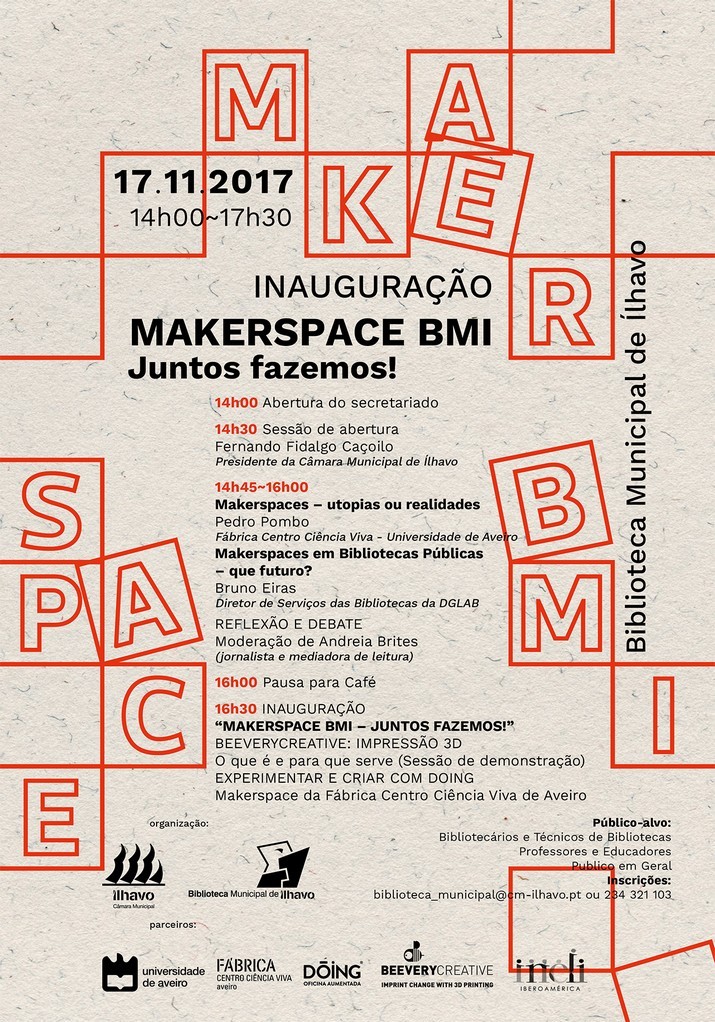 “Makerspace BMI – Juntos Fazemos!” 