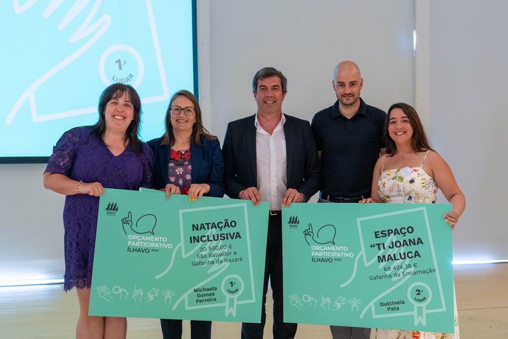 Natação inclusiva e Espaço  “Ti Joana Maluca” vencem Orçamento Participativo de Ílhavo